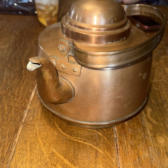 Swedish Authentic Copper Tea Kettle from SAW BORAS. - Picture 3 of 6